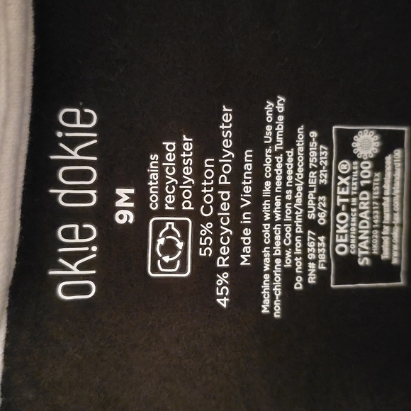 OKIE DOKIE BRAND BABY BOYS BUNDLE OF 3 ITEMS ALL SIZE 9 MONTHS - Picture 14 of 14